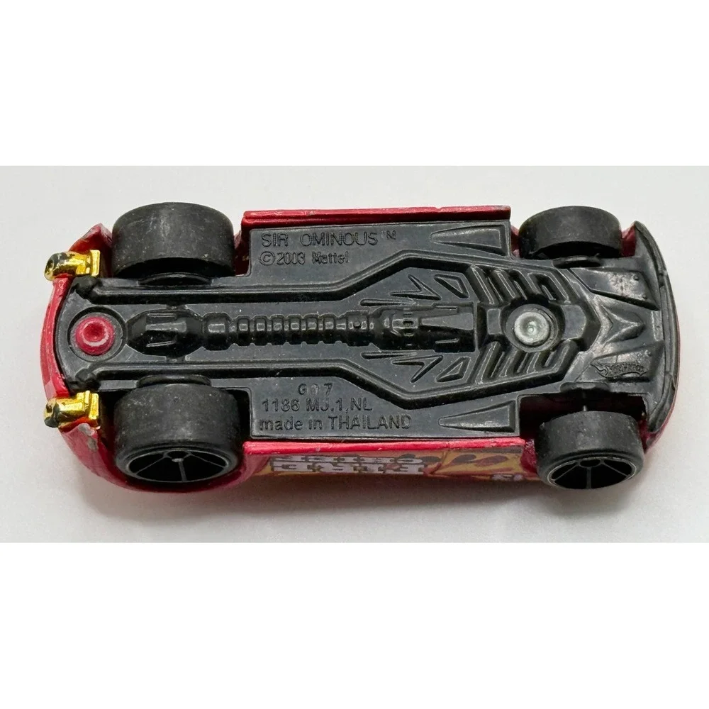 Hot Wheels  Fire Chief Sir Ominous 2003 Mattel‎ Fair Loose